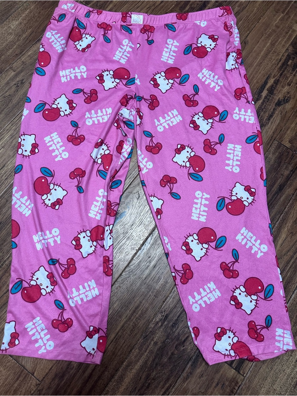 Sanrio Hello Kitty Pink Cherry Lounge Pajama Pants